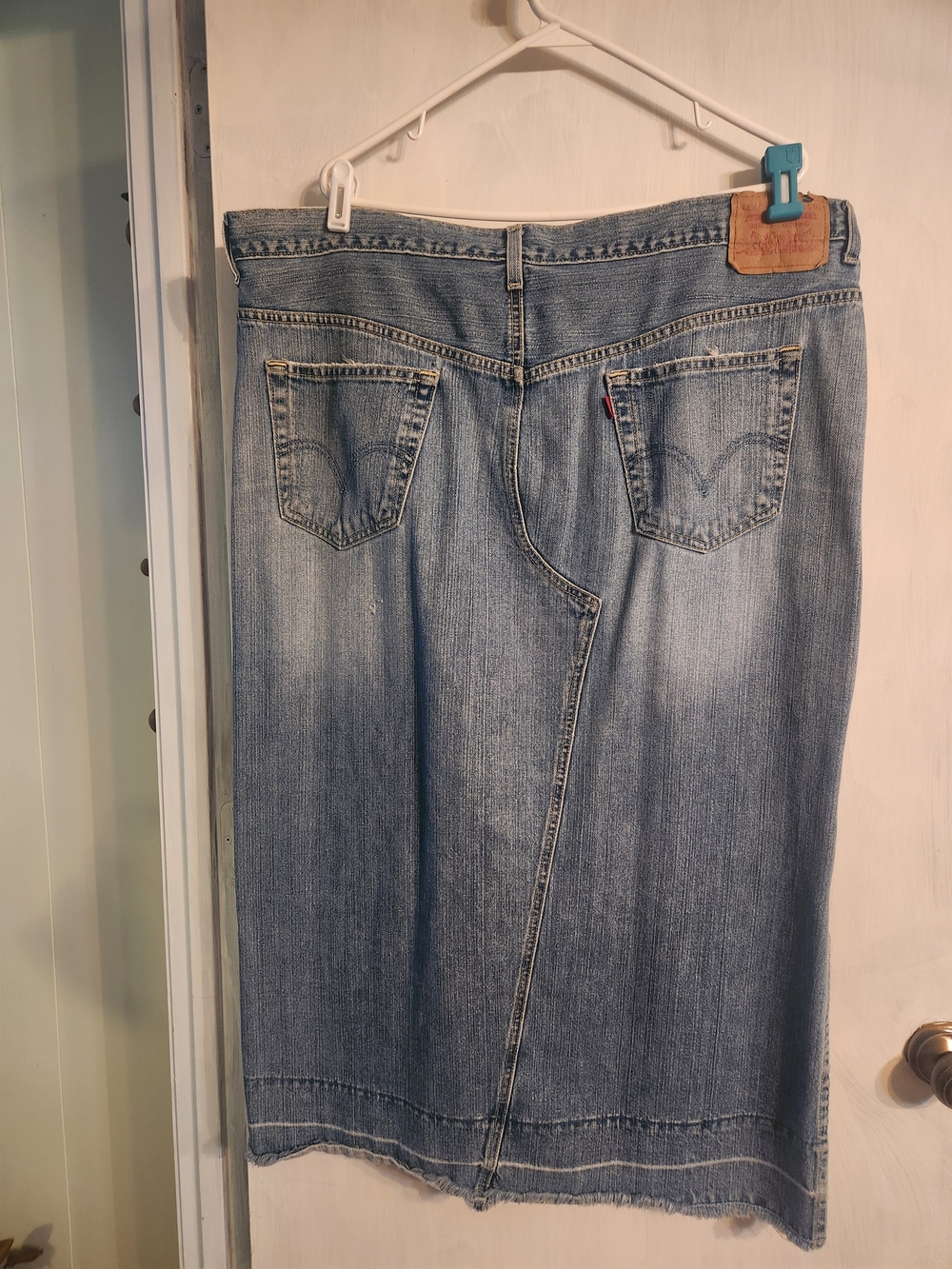 Levi's Vintage Long Denim Skirt 18W
